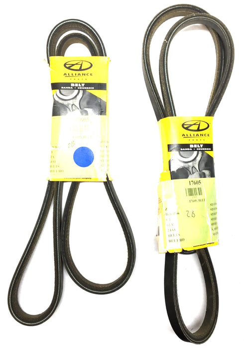 Alliance Parts Accessory Belt 17605 (GT17605) [Lot of 2] NOS