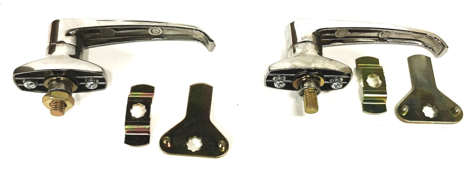 Unbranded Chrome-Plated Door Handle 1226A71 [Lot of 2] NOS