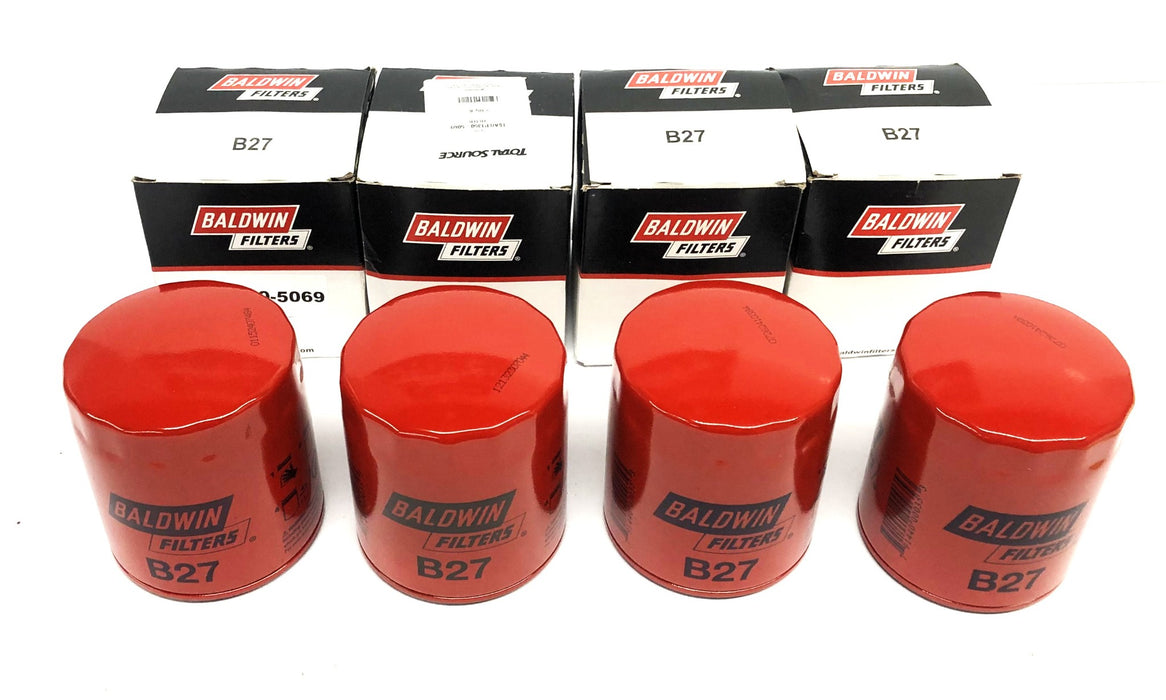 Baldwin Oil Filter B27 [Lot of 4] NOS