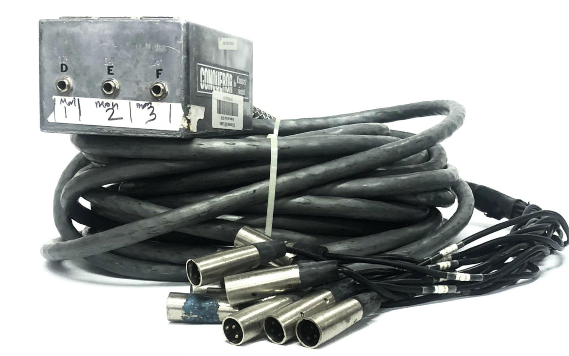 Conquest Sound Conqueror Audio Snake With 1 Bad Input 12-Channel USED