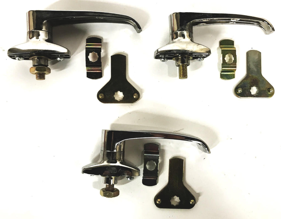 Unbranded Chrome-Plated Door Handle 1226A71 [Lot of 3] NOS
