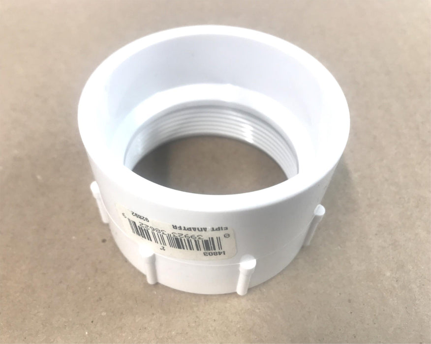 NIBCO PVC-I FIPT Adapter 2" H X FIPT 4803 (92892) [Lot of 3] NOS