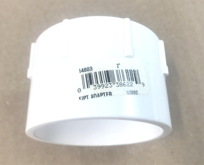 NIBCO PVC-I FIPT Adapter 2" H X FIPT 4803 (92892) [Lot of 3] NOS