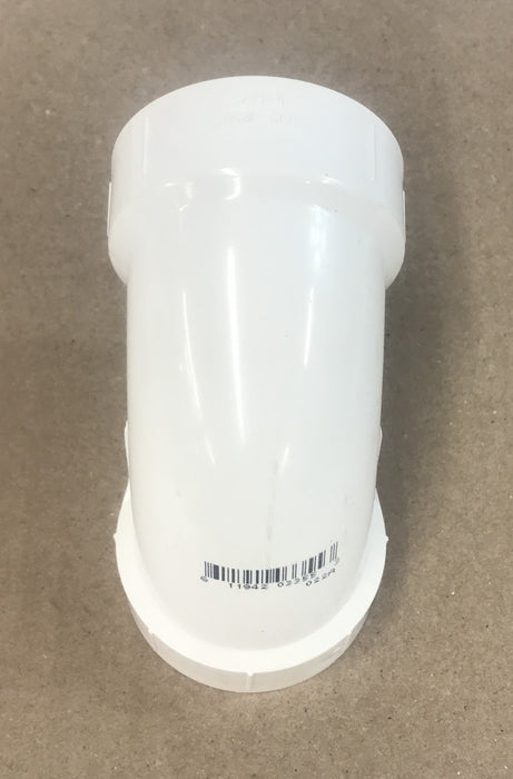 Charlotte PVC Hub X Hub 90 Deg Elbow 1-1/2" 31-1220 [Lot of 6] NOS
