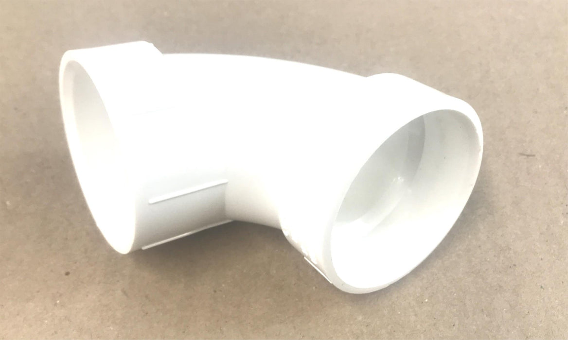 Charlotte PVC Hub X Hub 90 Deg Elbow 1-1/2" 31-1220 [Lot of 6] NOS