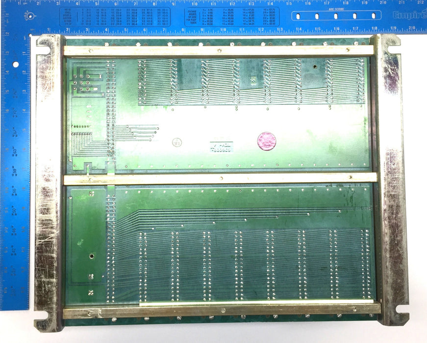 Allen-Bradley 8-Slotted Card Chassis Series A 1771-AB 636009-90C [Lot of 2] USED