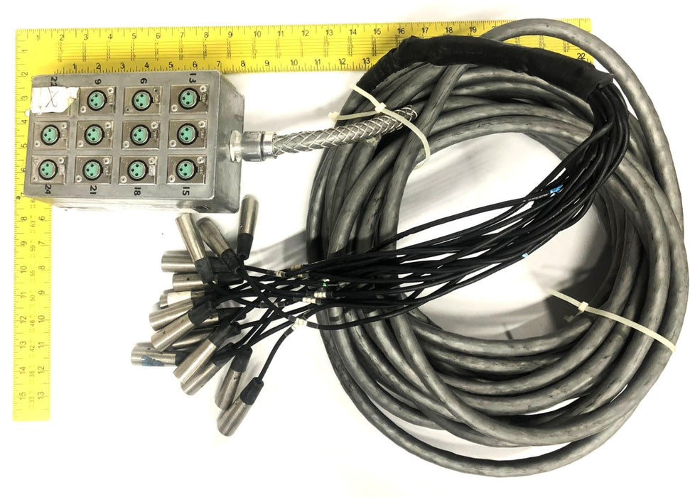 Conquest Sound Conqueror Audio Snake With 1 Bad Input 12-Channel USED