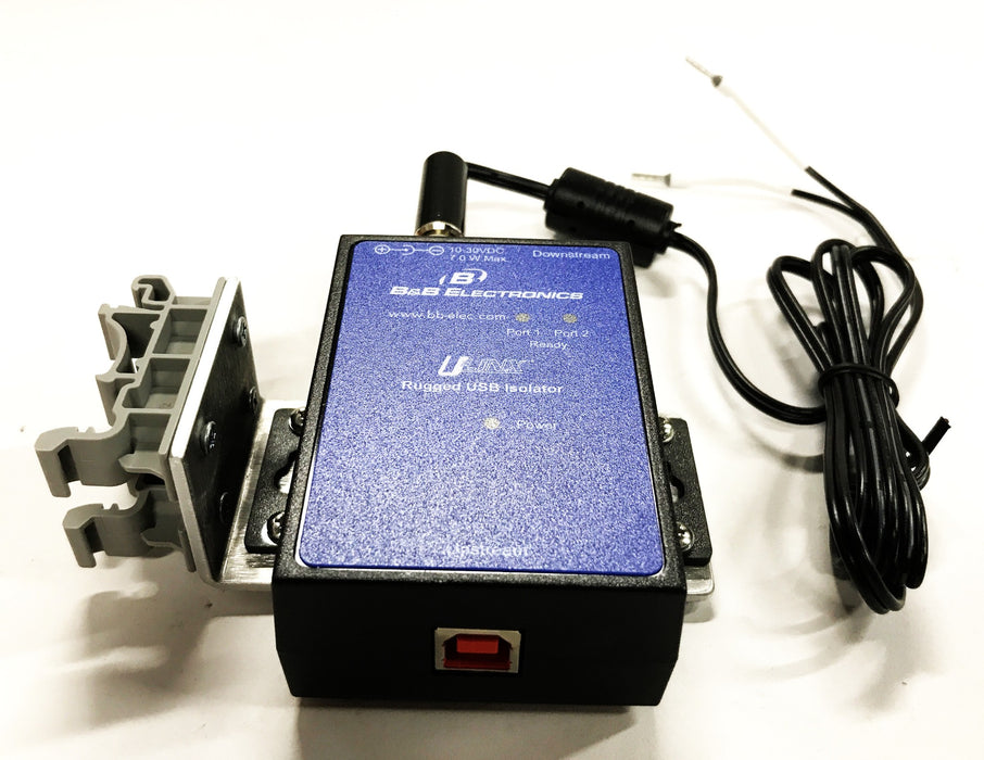 B&B Electronics USB to USB 2-Port Isolator Installation Package UHR402 NOS