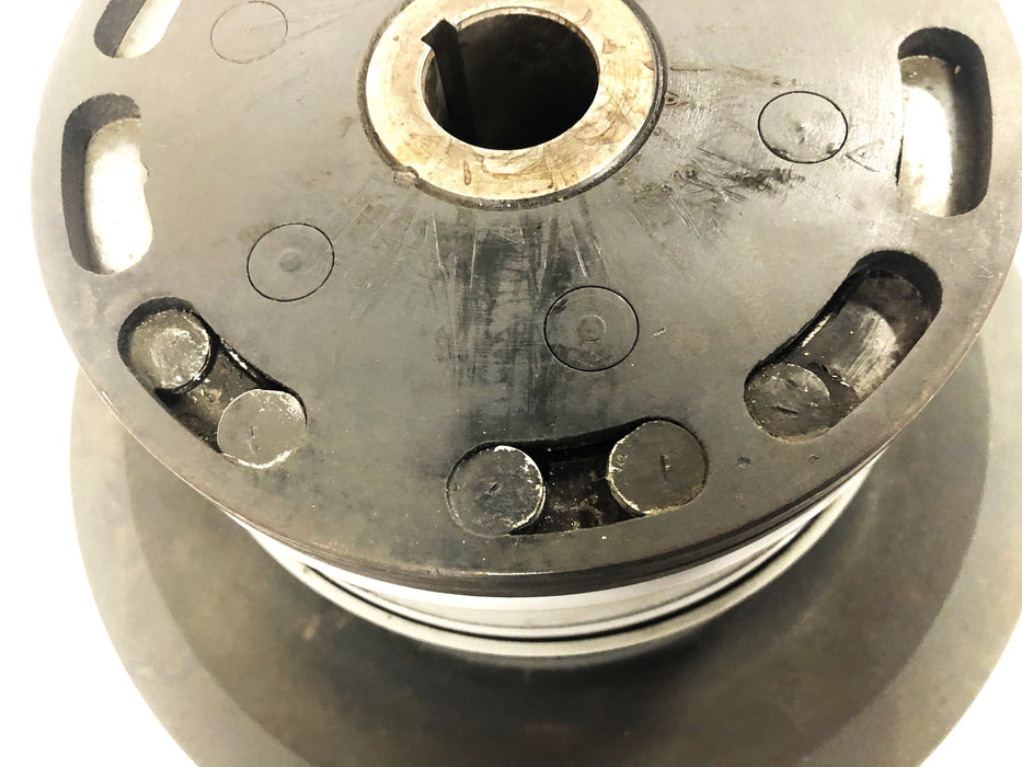 Gerbing-Heinkel 1-1/4 Inch Bore 1 Groove Variable Speed Sheave 215 NOS