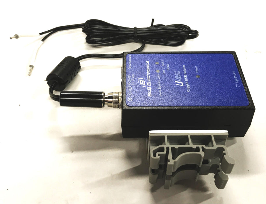 B&B Electronics USB to USB 2-Port Isolator Installation Package UHR402 NOS