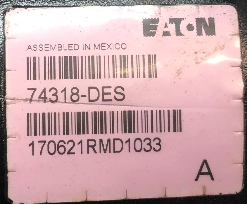 Eaton Hydraulic Motor 74318-DES REMANUFACTURED