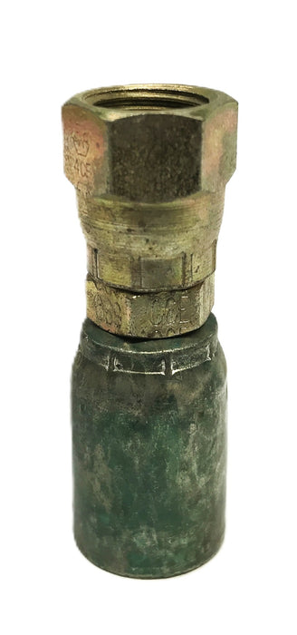 Weatherhead Crimped Hose Fitting WT06906E-606 [Lot of 2] NOS