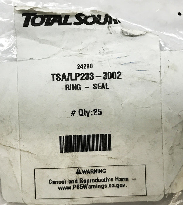 Total Source Forklift Ring Seal LP233-3002 [Lot of 9] NOS