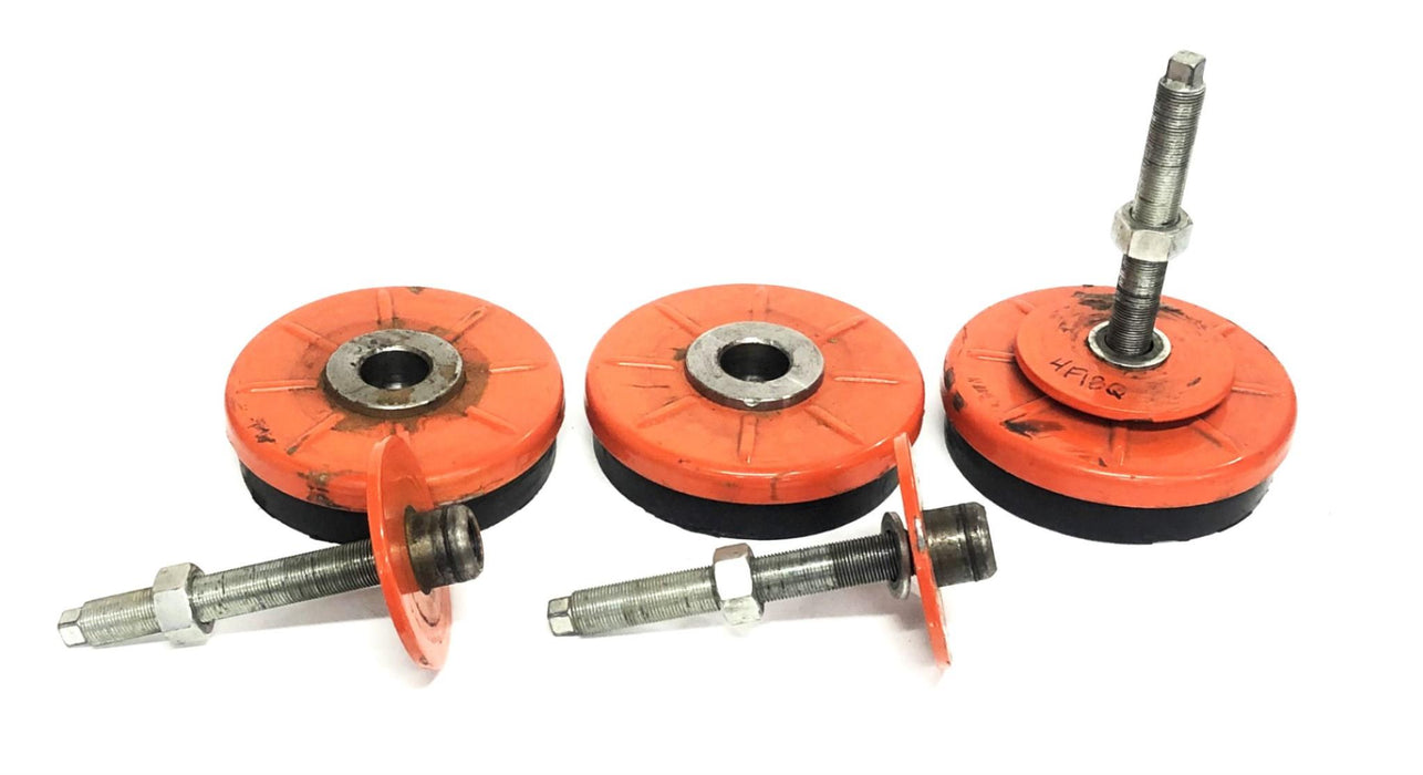 Unbranded Anti-Vibaration Machine Mounts 6-1/2 Inch Base Diameter [Lot of 3]USED