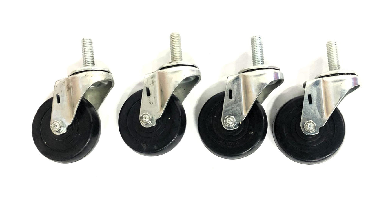 Wagner Swivel Stem Caster Wheel 3 Inch Diameter [Lot of 4] NOS