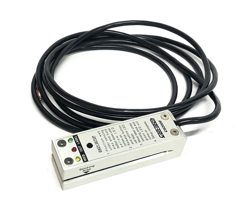 Con-tech Label Sensor With 8 Foot Cable CS2000 NOS