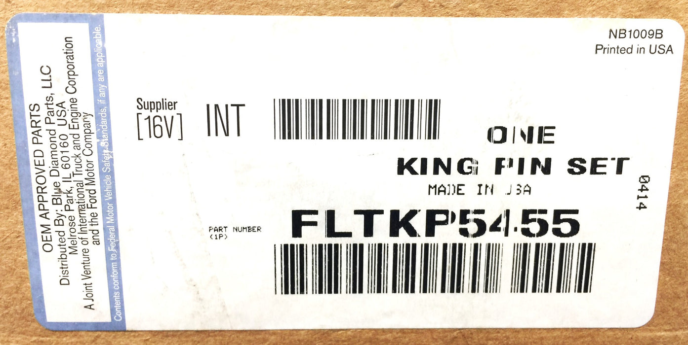 International/Ford/Blue Bird King Pin Set FLTKP5455 NOS