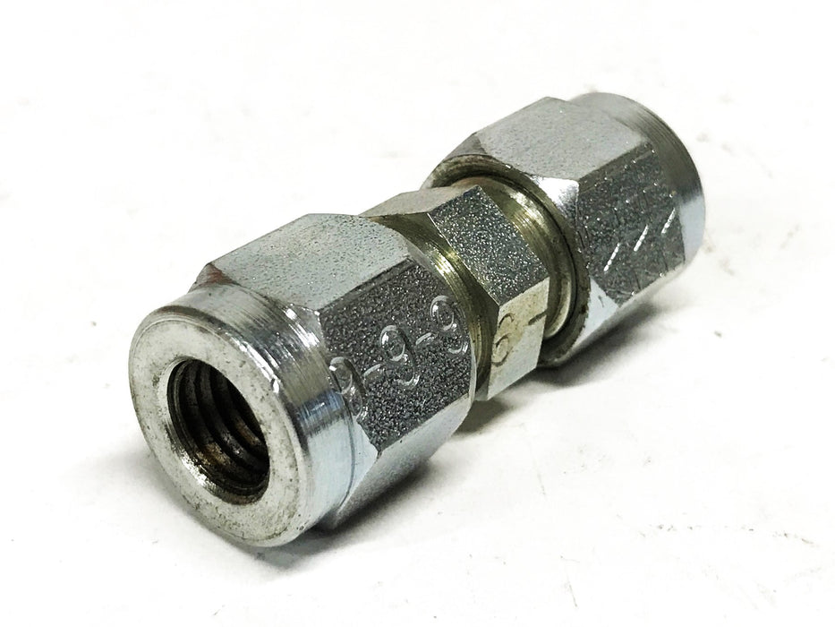 Lenz 3/8 inch Straight Compression Fitting [Lot of 9] NOS