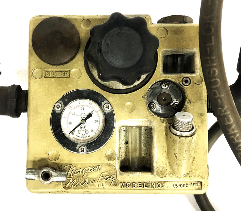Norgren Micro Fog Filter Control Panel 13-002-102 PARTS ONLY