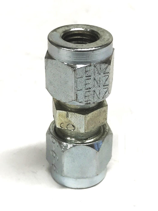 Lenz 3/8 inch Straight Compression Fitting [Lot of 9] NOS