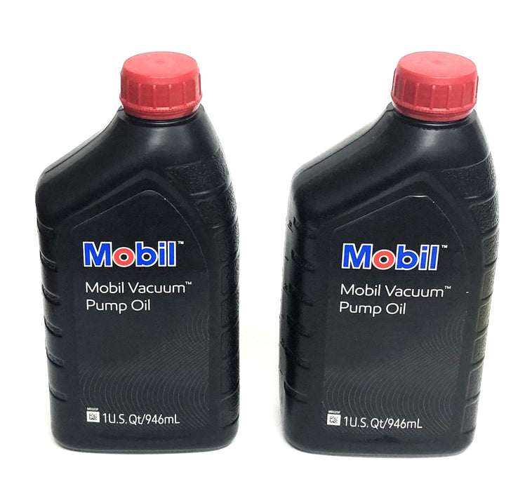 Mobil 1 Qt/946mL Mobil Vacuum Pump Oil M6525F [Lot of 2] NOS