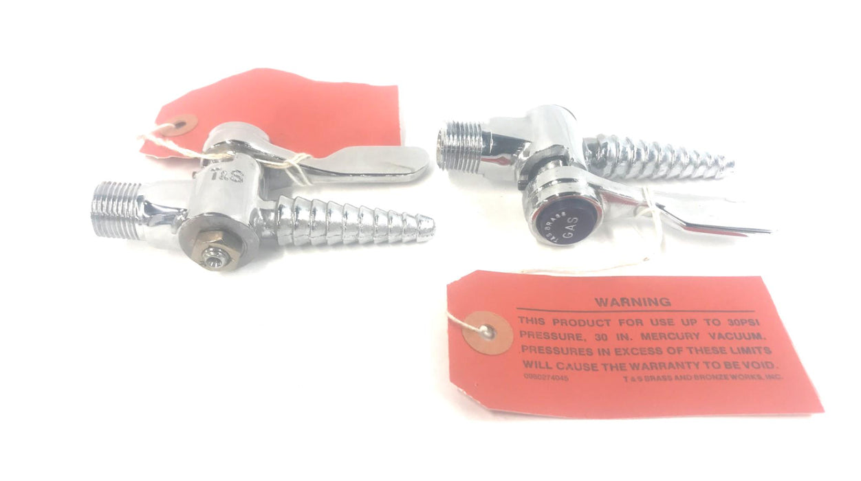 T&S Brass Combination Gas/Water Laboratory Faucet BL-6005-02 NOS