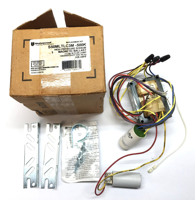 Universal Lighting High-Pressure Sodium Magnetic Ballast S50MLTLC3M-500K NOS