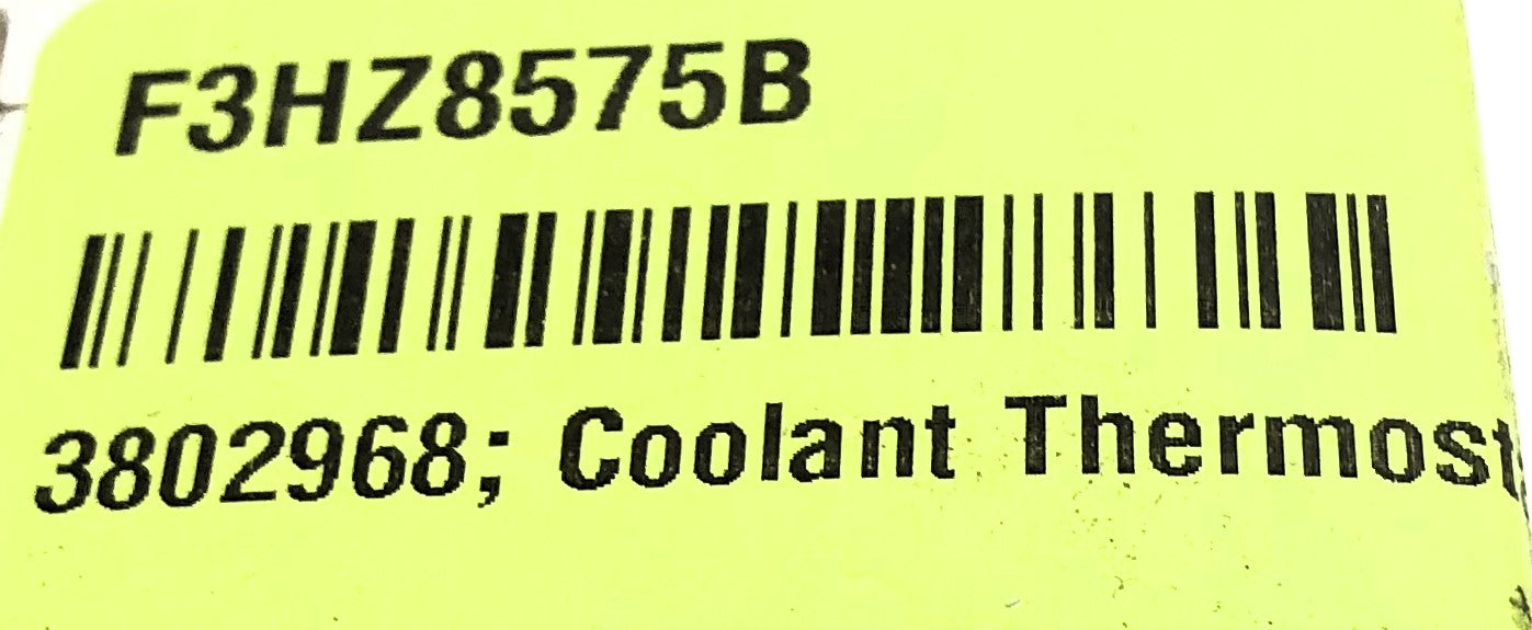 Cummins Engine Coolant Thermostat F3HZ8575B [Lot of 2] NOS