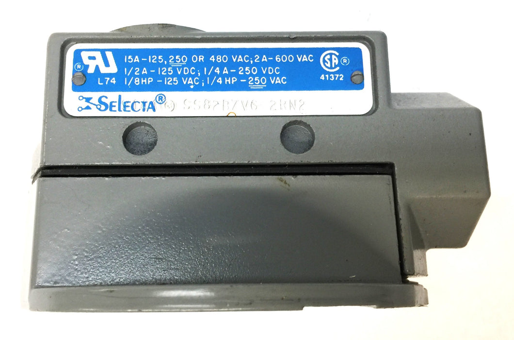 Selecta Micro Switch Enclosure SS82BZV6-2RN2 NOS