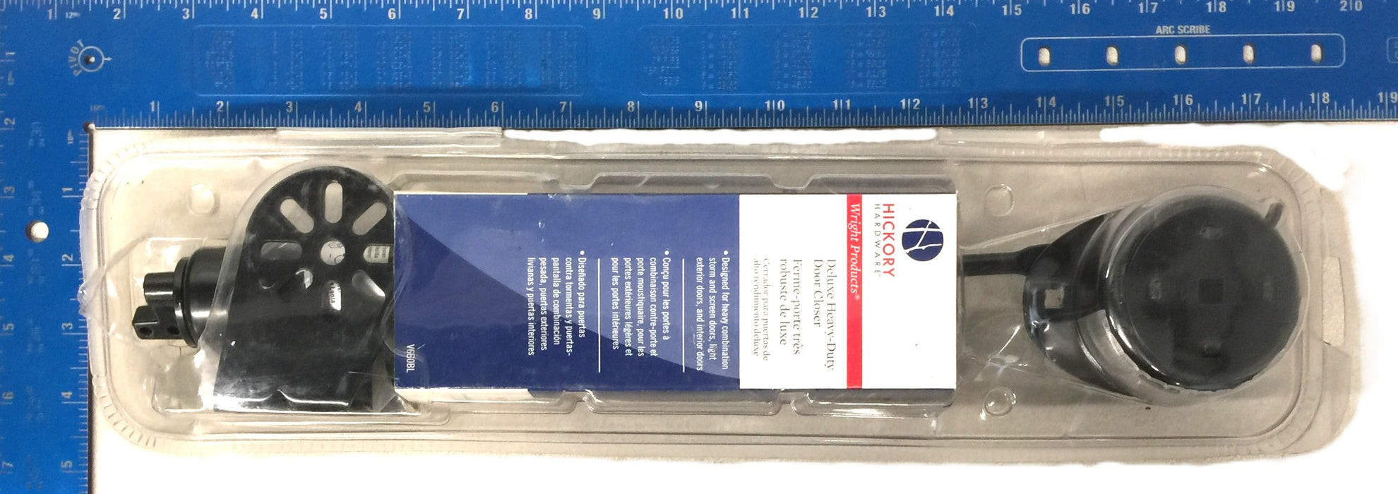 Wright Products Deluxe Heavy-Duty Door Closer V660BL NOS