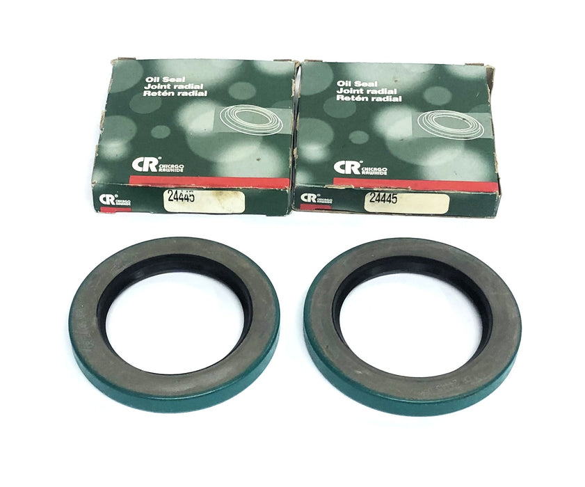 Chicago Rawhide Oil Seal 24445 [Lot of 2] NOS