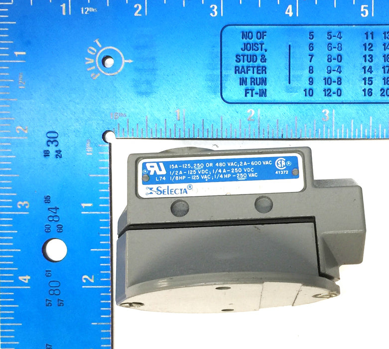 Selecta Micro Switch Enclosure SS82BZV6-2RN2 NOS