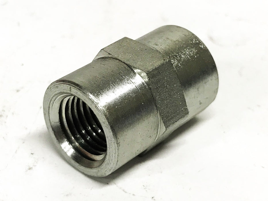 Unbranded 1/4 inch Straight Hydraulic Fitting [Lot of 7] NOS