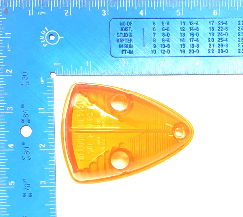 Truck-Lite Amber Marker Lens 99171Y [Lot of 3] NOS