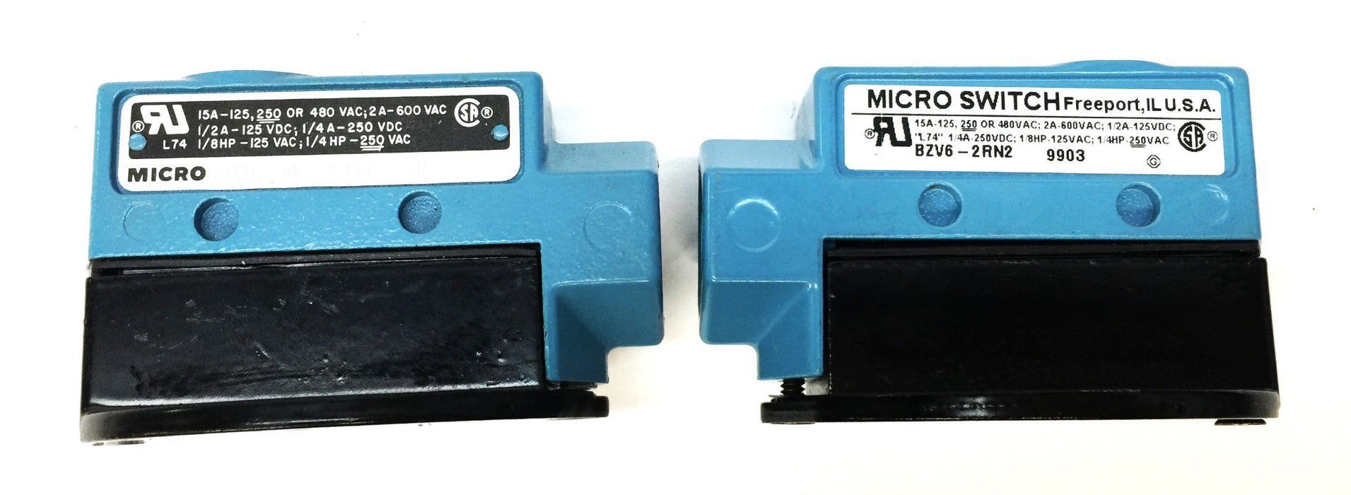 Micro Switch Enclosure Only BZV6-2RN2 [Lot of 2] NOS
