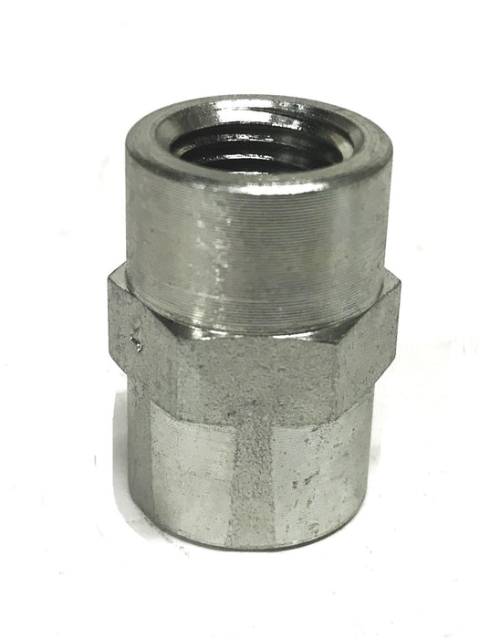 Unbranded 1/4 inch Straight Hydraulic Fitting [Lot of 7] NOS