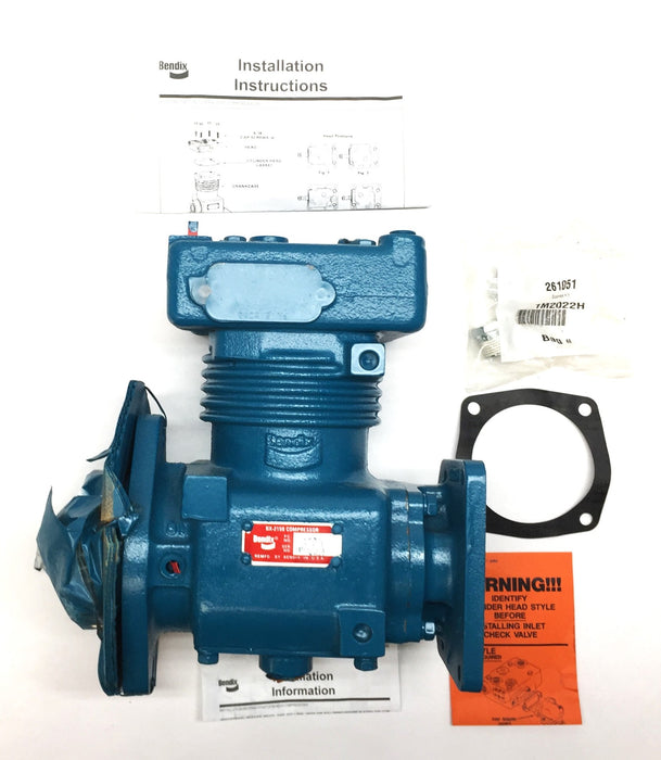 Bendix BX-2150 Engine Driven Air Brake Compressor 108854 REMANUFACTURED