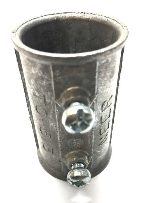 Neer 1" EMT Coupling with Set Screw Box (30pcs) TC-513 NOS
