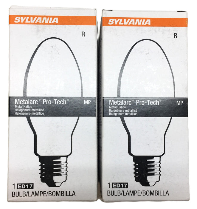 Sylvania Metalarc Protech Metal Halide Bulb ED17 (MP175) [Lot of 2] NOS