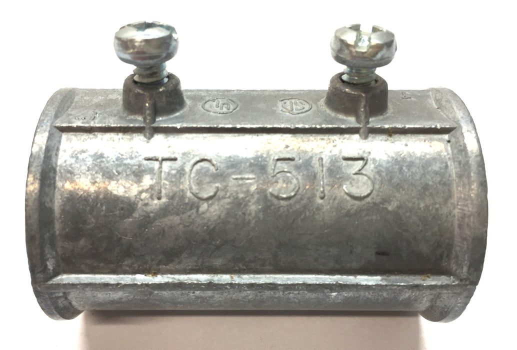 Neer 1" EMT Coupling with Set Screw Box (30pcs) TC-513 NOS