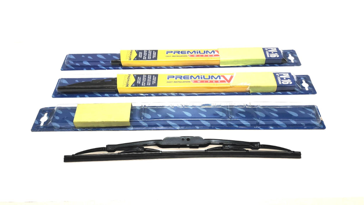 Premium Vision 16" Wiper Blade PV-16 [Lot of 3] NOS
