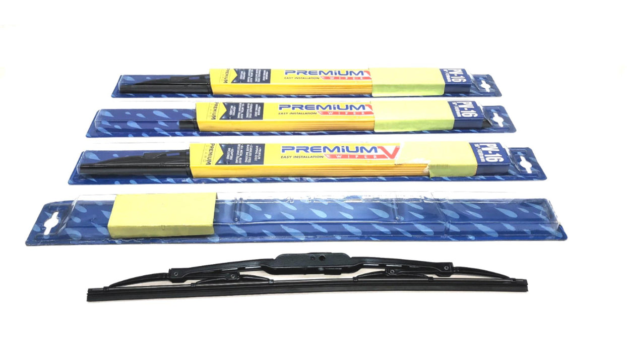 Premium Vision 16" Wiper Blade PV-16 [Lot of 4] NOS