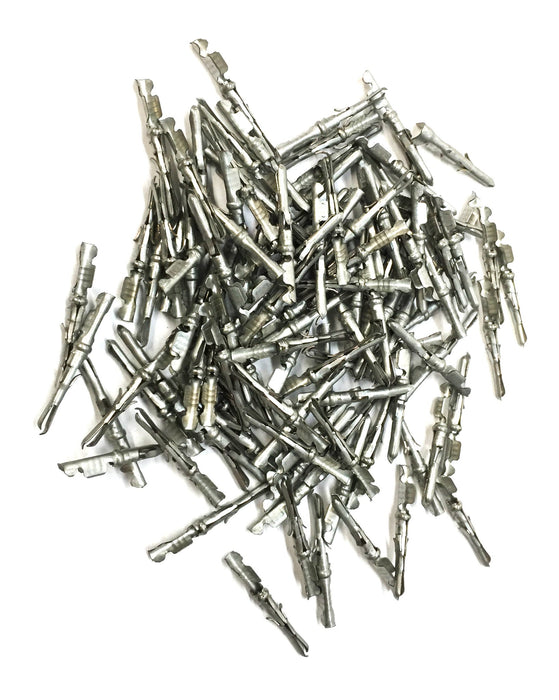AMP Rectangular Split Pin Connector Pack (100pcs) 640579-1 NOS