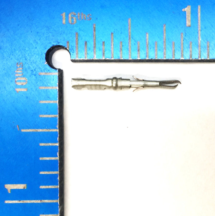 AMP Rectangular Split Pin Connector Pack (100pcs) 640579-1 NOS