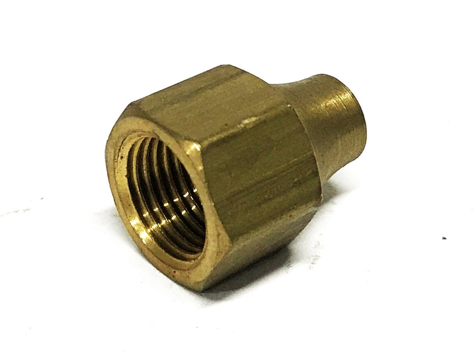 Unbranded Brass Compression Fitting Long Nut [Lot of 13] NOS