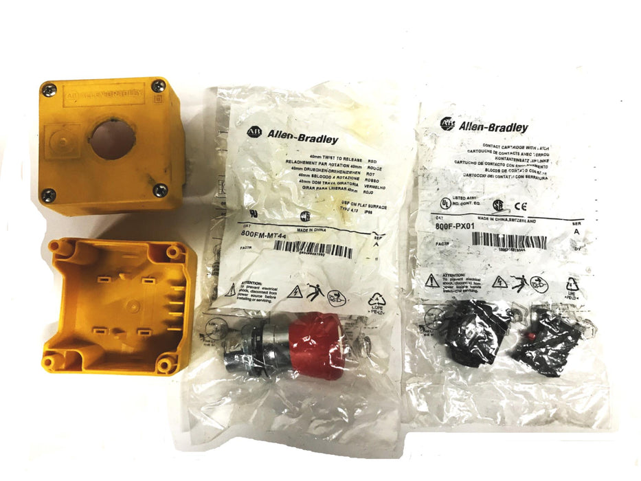 Allen Bradley Push Button Enclosure Assembly 800E NOS