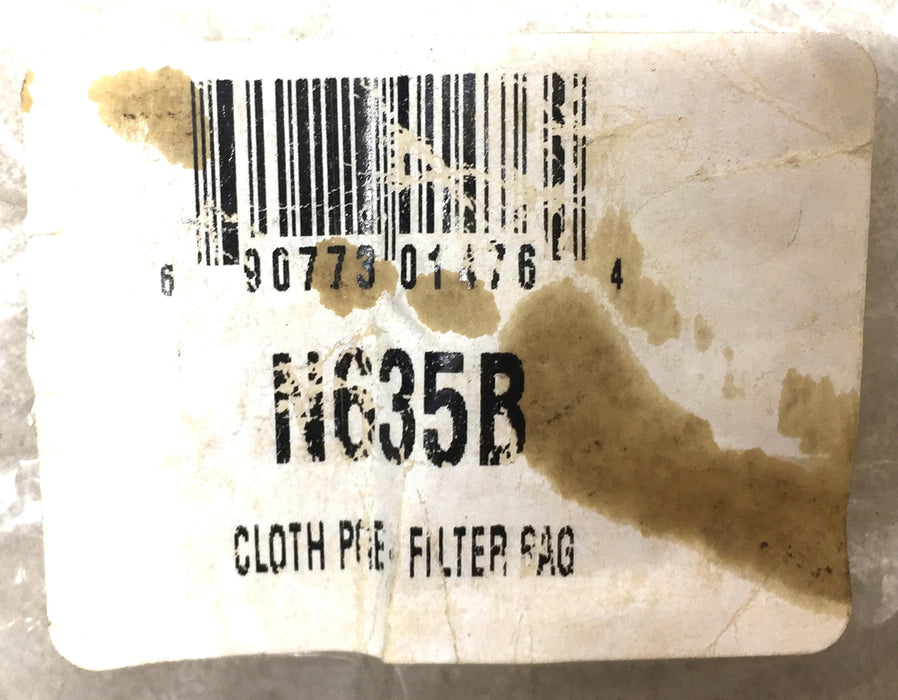 Unbranded Cloth Pre-Filter Bag N635B NOS