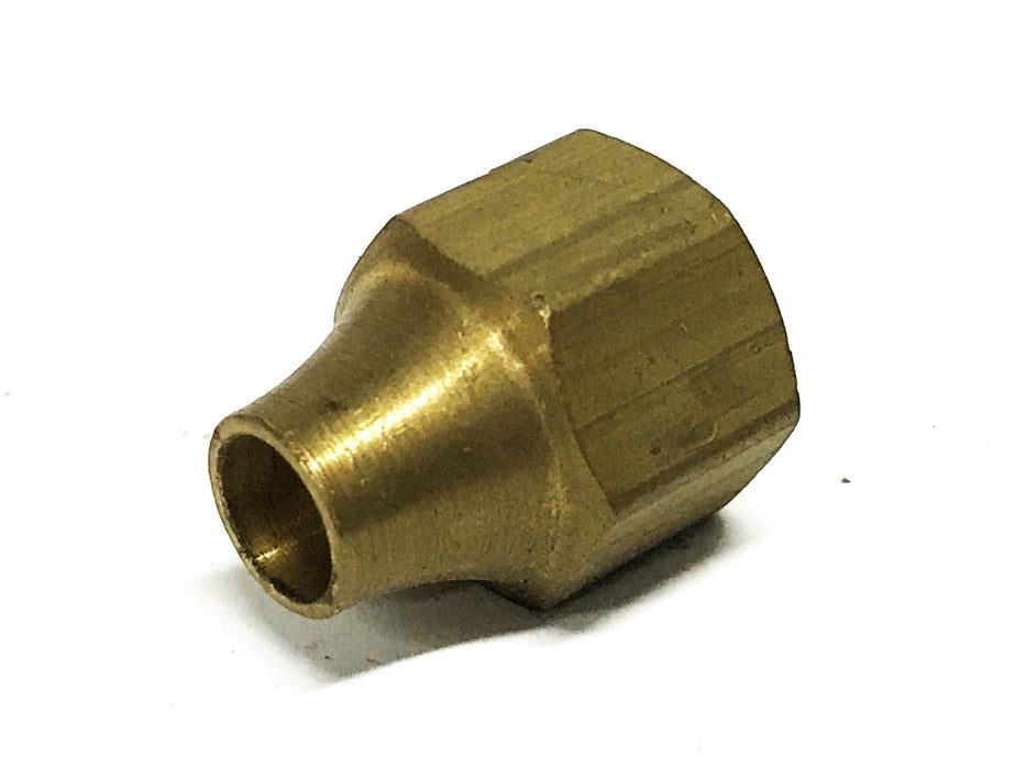 Unbranded Brass Compression Fitting Long Nut [Lot of 13] NOS
