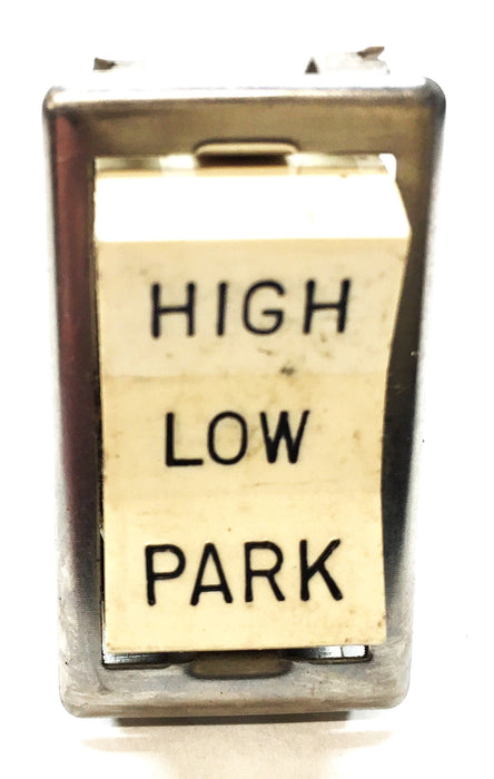 Carling Switch White High/Low/Park 3-Way Switch R373 NOS