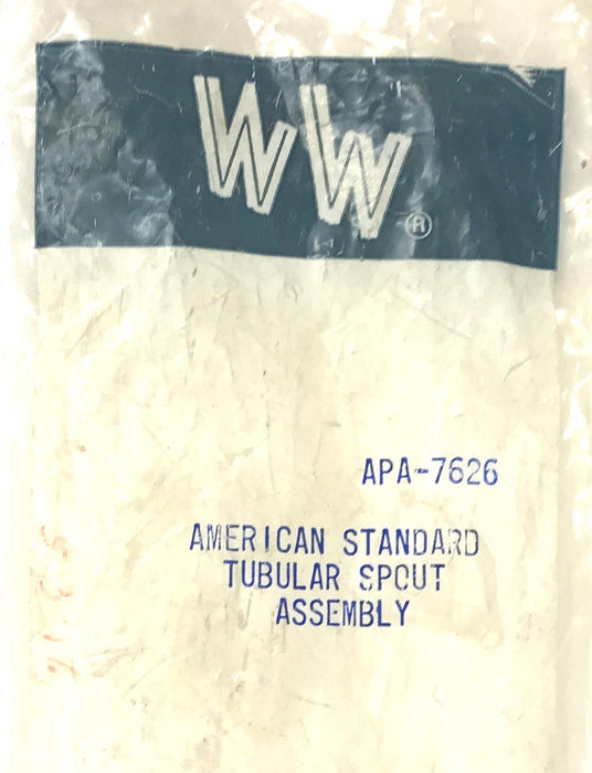 Woodward-Wanger/American Standard Tubular Spout Assembly APA-7626 NOS